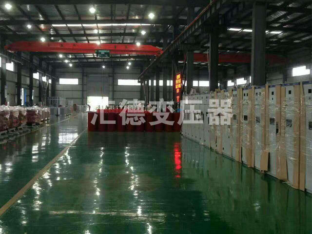 铜陵变压器车间一角